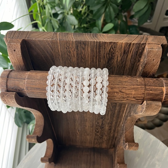 Crystal Quartz Bracelet (one) - Picture 3 of 6